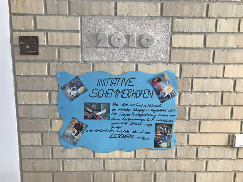 ... im Rathausfoyer in Schemmerhofen